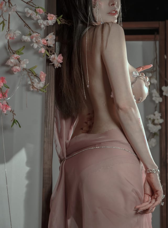 秋和柯基 –NO.63 粉 桃花神[34P1V/639MB]-2