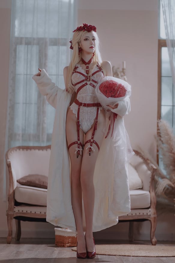 南桃Momoko –NO.080 玫瑰[26P/68MB]-1