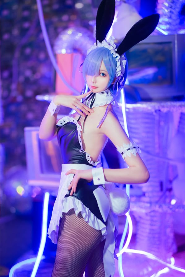 封疆疆v –NO.06 蕾姆兔女郎[18P/210MB]-1