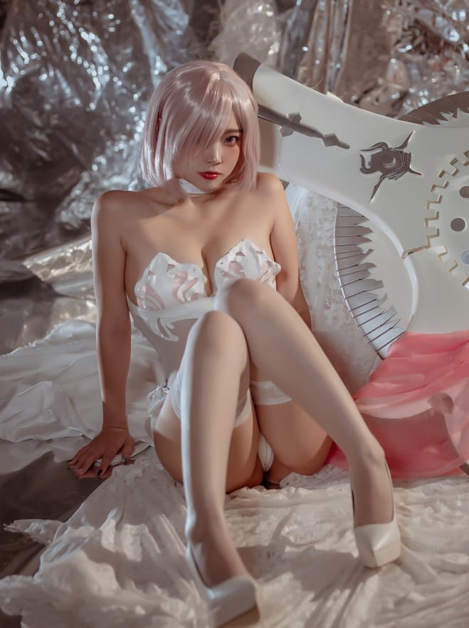 二佐Nisa –NO.110玛修婚纱[42P/653MB]-1