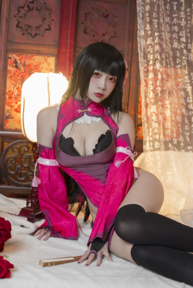 二佐Nisa –NO.81 梦子旗袍[28P/86MB]-1