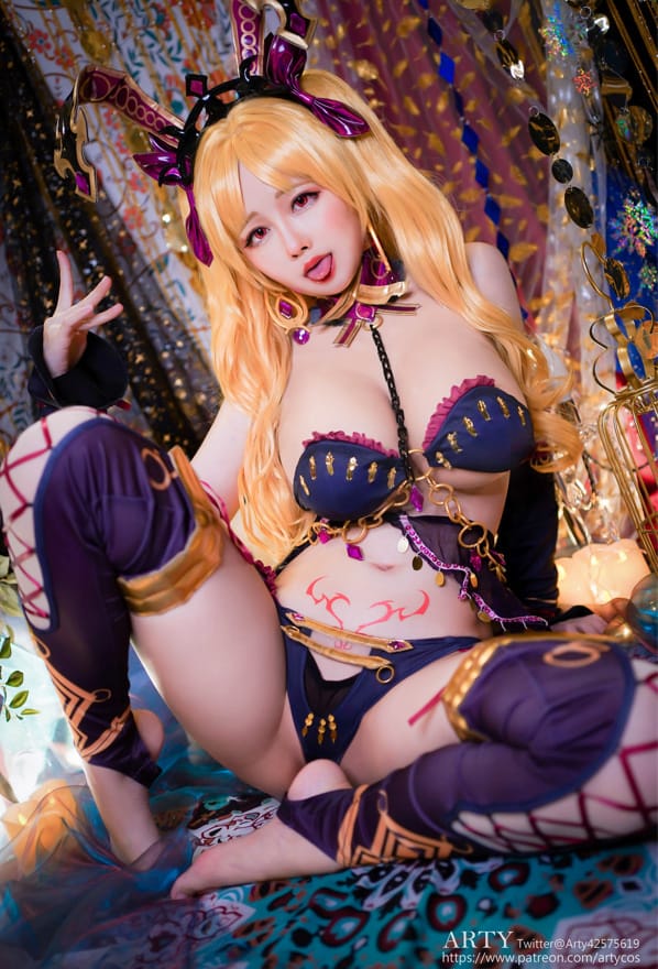 Arty亚缇 –NO.015 Arty Huang –Ereshkigal bunny suit ver. (Fate Grand Order)[21P/55MB]-1