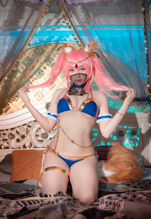 Bambi(밤비) –NO.076 Tamamo + Kama (FGO)[40P/494MB]-1