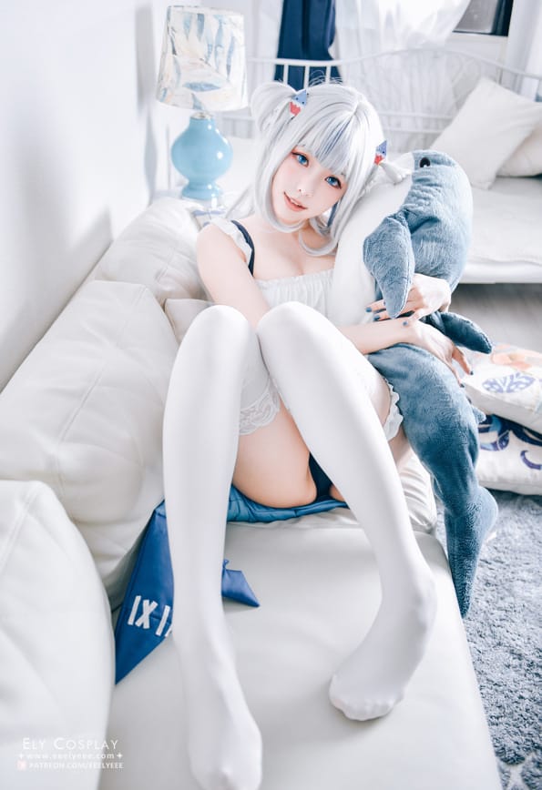 ElyEE子 –NO.071 噶呜·古拉(小鲨鲨) cosplay 泳装[19P/46MB]-1