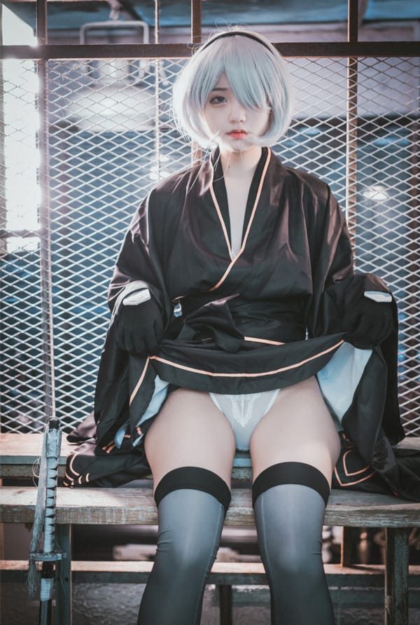 Jenny (정제니) –NO.27[DJAWA] NieR Automata 2B[47P/427MB]-3