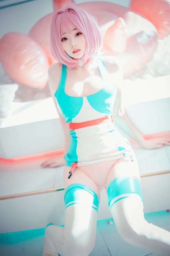 Bambi(밤비) –NO.57[DJAWA] Cling To Latex[45P/416MB]-1