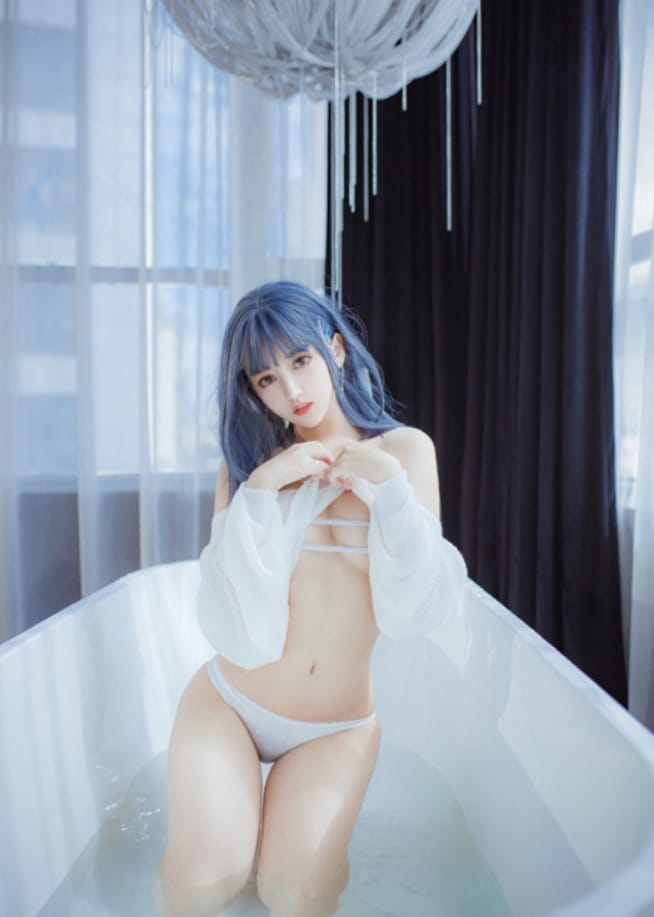 过期米线线喵 –NO.040 浴缸[23P/269MB]-1