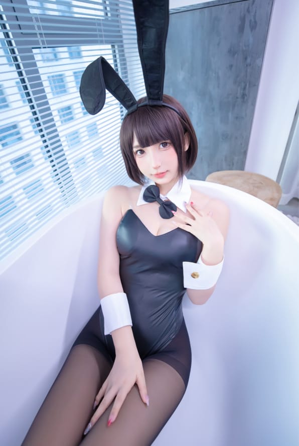 神楽坂真冬 –NO.085 兔女郎与钢管《バニーバブル》[150P2V/828MB]-1