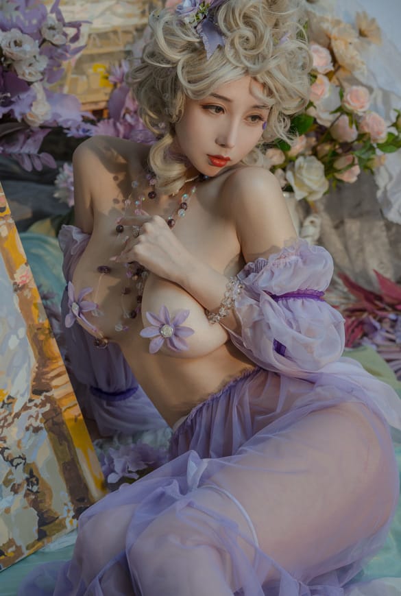 Genji云溪溪 –NO.19 奶桃 春风[50P/162MB]-1