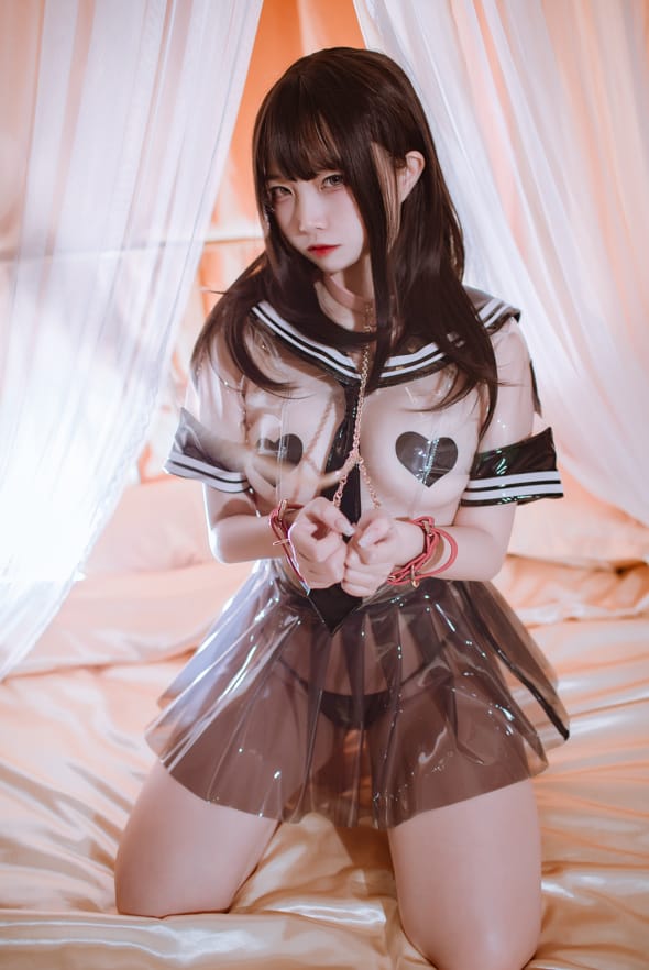 二佐Nisa – NO.147 私房透明JK[40P-362MB]-1