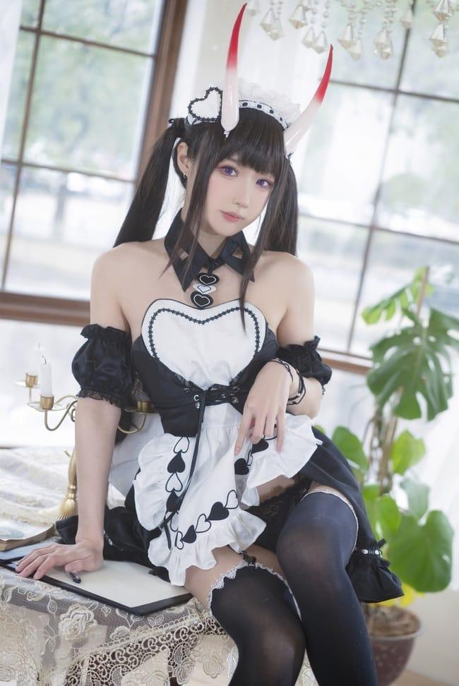 阿包也是兔娘 – NO.048 1月舰长 能代女仆[23P-402MB]-1