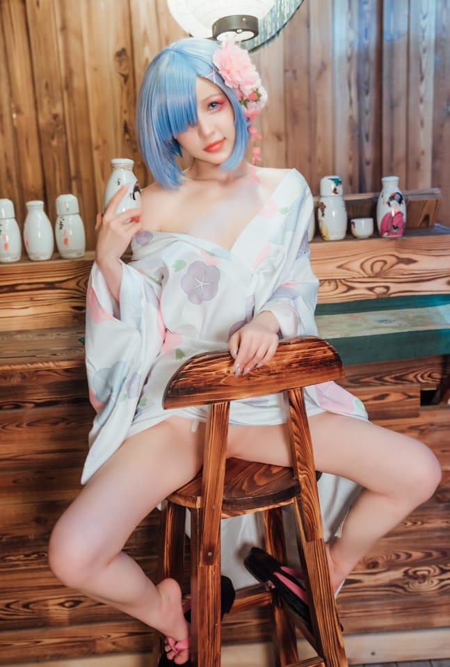 晕崽Zz – NO.019 和服蕾姆[46P1V-872MB]-1