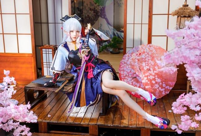 桜桃喵 – NO.125 神里凌华[34P2V-739MB]-3