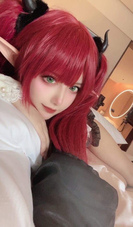 Shika小鹿鹿 – NO.091 喜多川海梦 小雫内衣[17P-74MB]-3