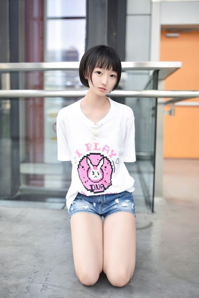 风之领域 – NO.100 眼镜妹妹超短牛仔美腿[45P243M]-1