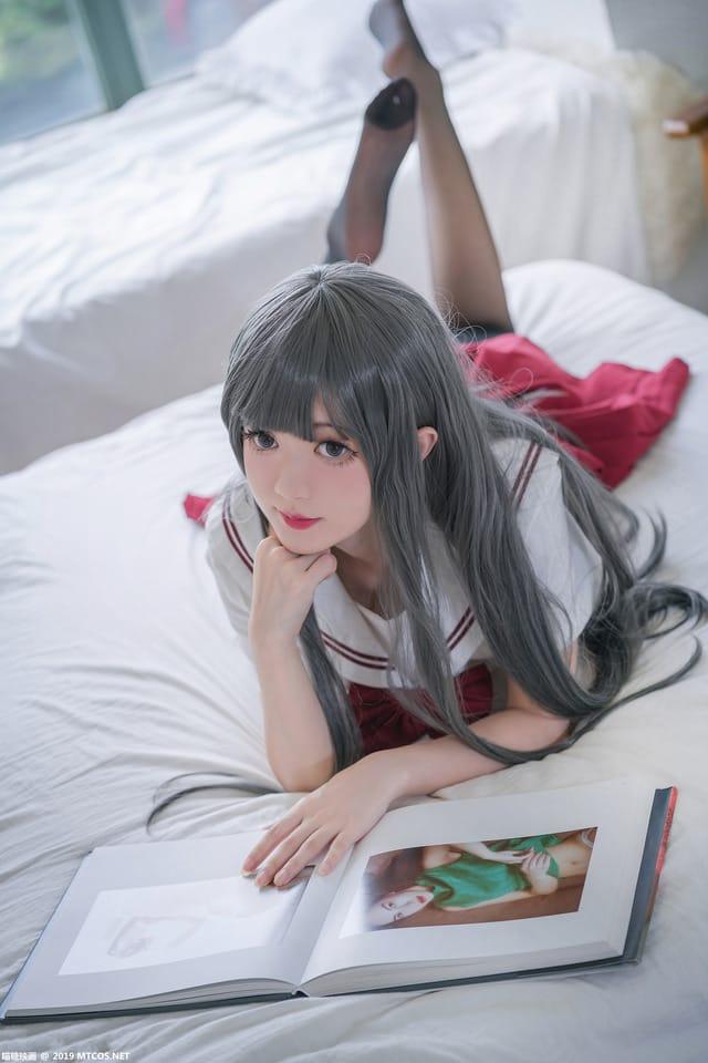 喵糖映画 – VOL.017 白发魔女[40P902M]-1