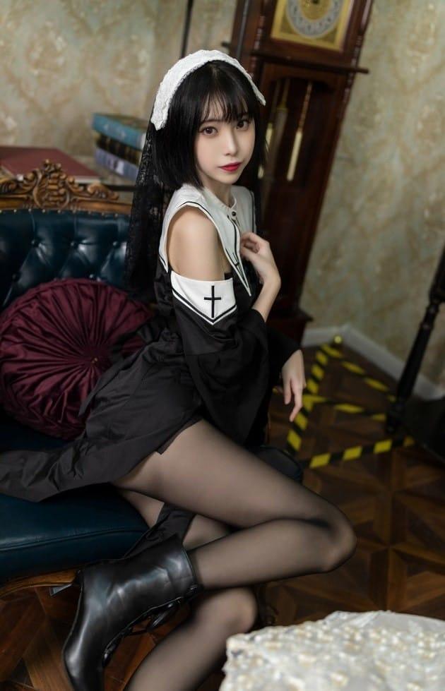 许岚LAN – NO.16 暗黑修女[40P-640MB]-1