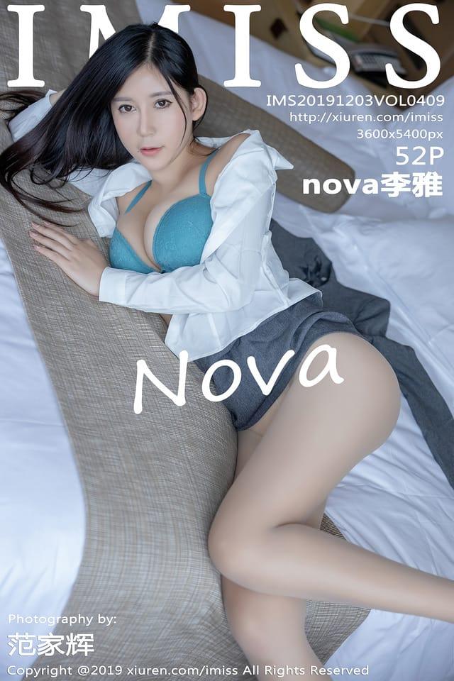 爱蜜社 – 2019.12.03 VOL.409 nova李雅[52+1P216M]-1