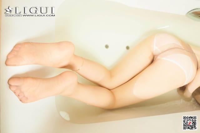 Ligui丽柜 – 2020.12.02《香足酒浴》天天[70P70M]-3