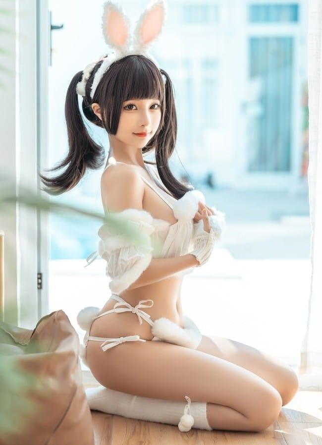 蠢沫沫 – NO.203 绵绵兔[56P-481MB]-3