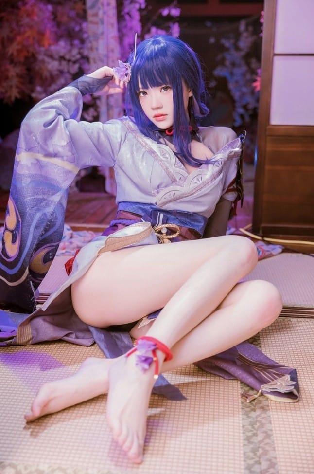 桜桃喵 – NO.135 雷电将军[51P1V-1.86GB]-1