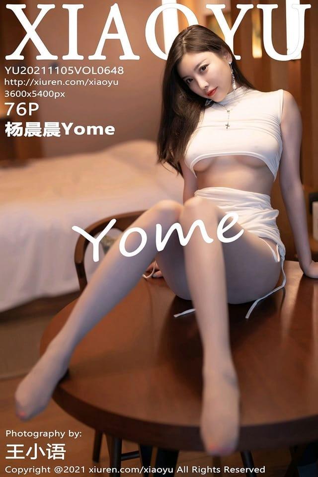 [XIAOYU语画界]2021.11.05 VOL.648 杨晨晨Yome[76+1P／668MB]-1