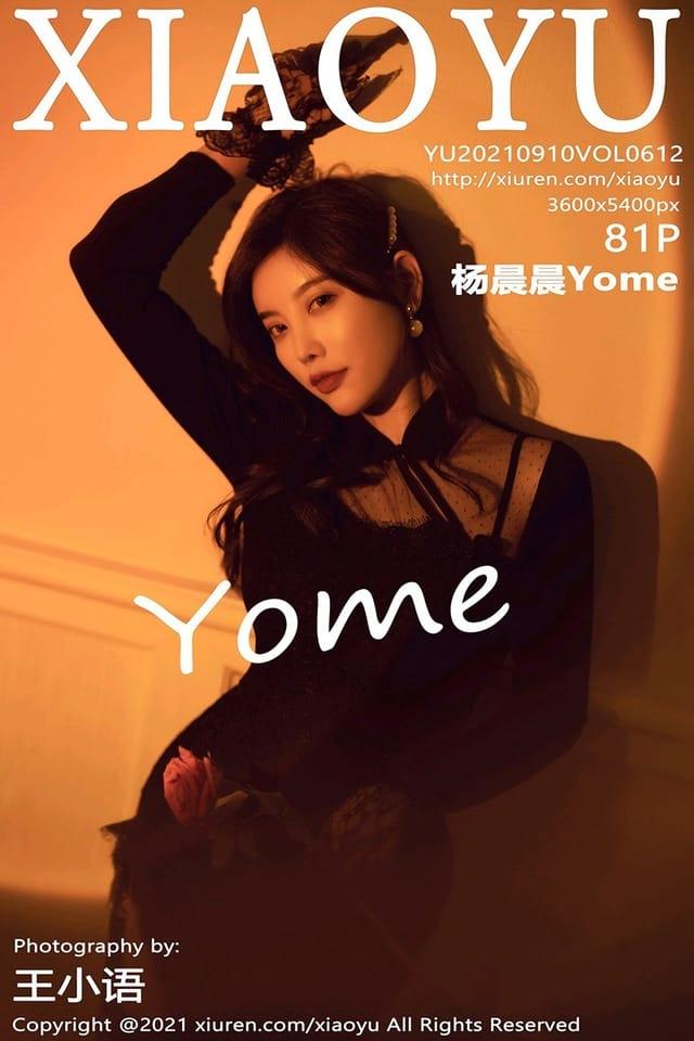 [XIAOYU语画界]2021.09.10 VOL.612 杨晨晨Yome[81+1P／653MB]-1