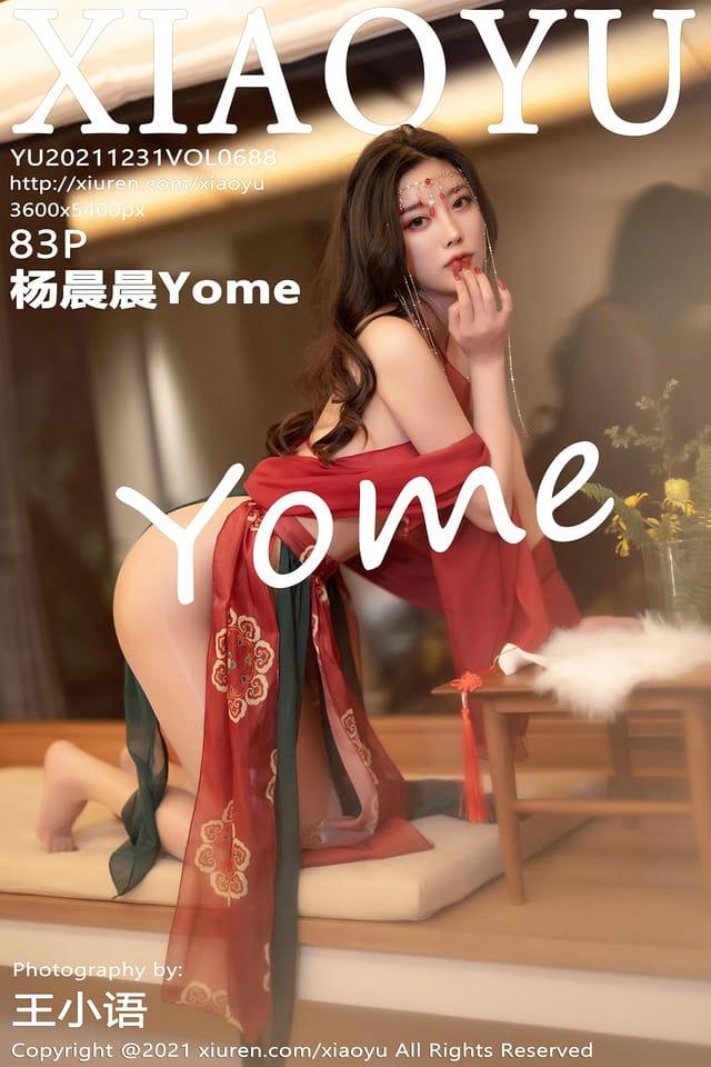 [XIAOYU语画界]2021.12.31 VOL.688 杨晨晨Yome[83+1P／671MB]-1