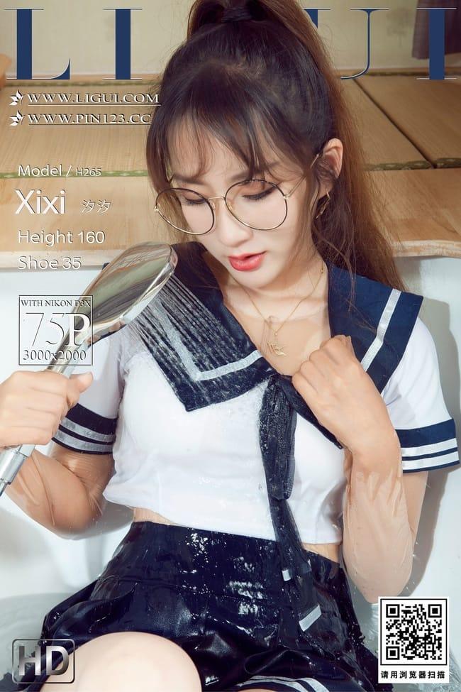 [Ligui丽柜]2022.09.05 香浴丝颜 汐汐[75+1P/78.9MB]-1