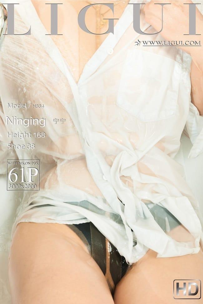 [Ligui丽柜]2022.03.09 《颜丝美浴》宁宁 [61+1P/52MB]-1