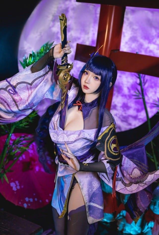 雪晴Astra – NO.042 雷电将军[62P1V-927MB]-2