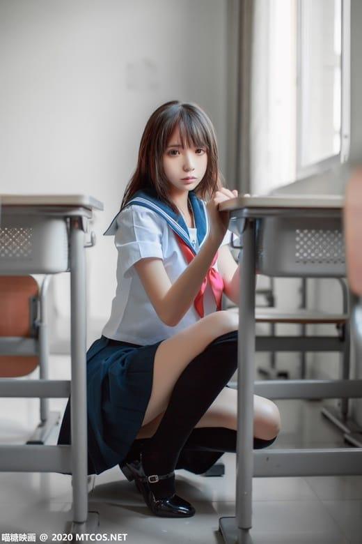 [喵糖映画]VOL.340 同桌的水手服 [33P/528MB]-2