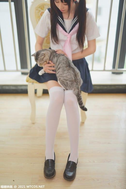 [喵糖映画]VOL.402 JKXUE妹 [47P/546MB]-1