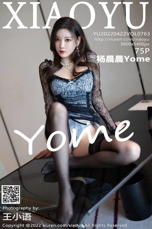 [XIAOYU语画界]2022.04.23 VOL.763 杨晨晨Yome[75+1P／630MB]-1