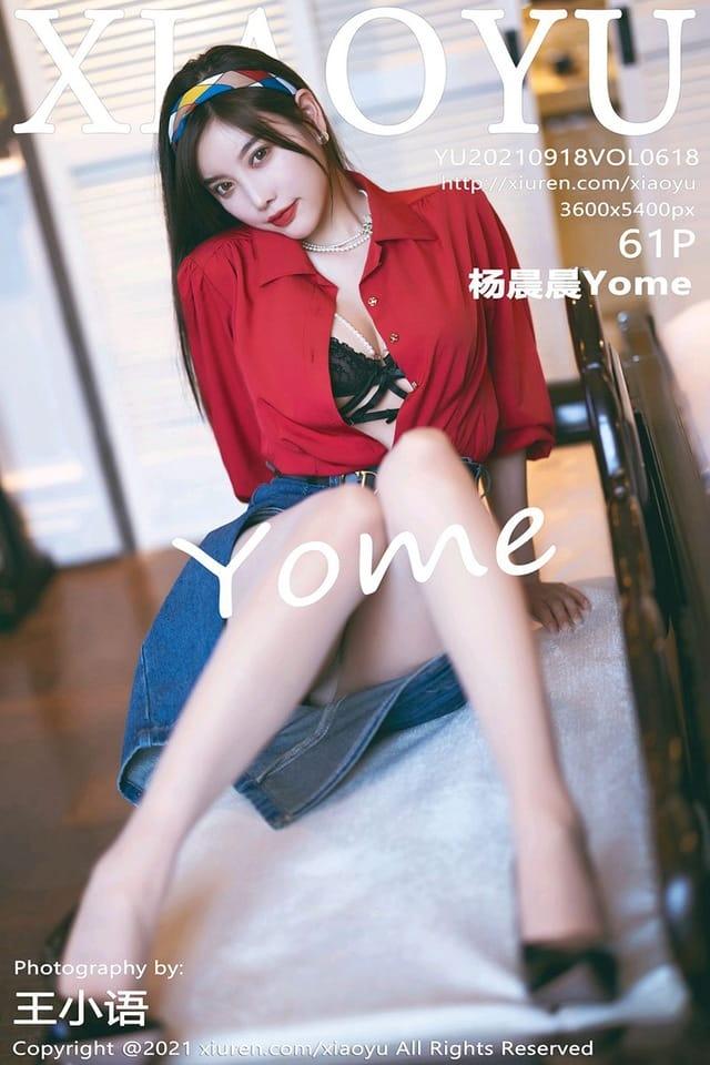 [XIAOYU语画界]2021.09.18 VOL.618 杨晨晨Yome[61+1P／550MB]-1