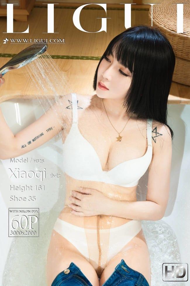 [Ligui丽柜]2022.04.02《玉脂丝滑》小七 [60+1P/67.9MB]-1