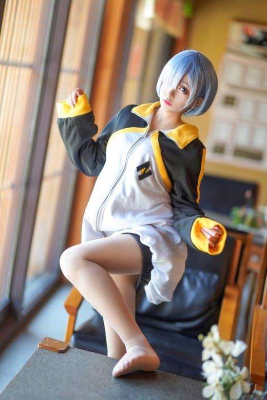 [喵糖映画]VOL.449 雷姆蓝发 [23P/389MB]-1