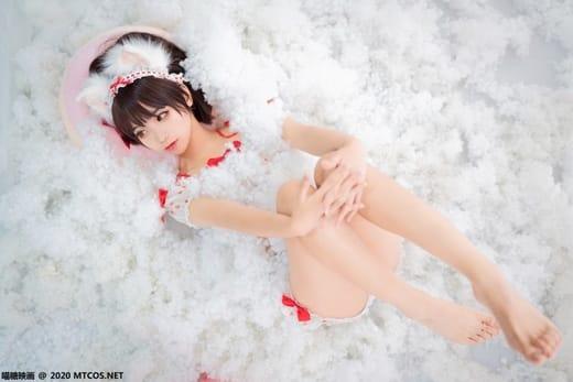 [喵糖映画]VOL.155 草莓印花小夜衣 [45P/478M]-2