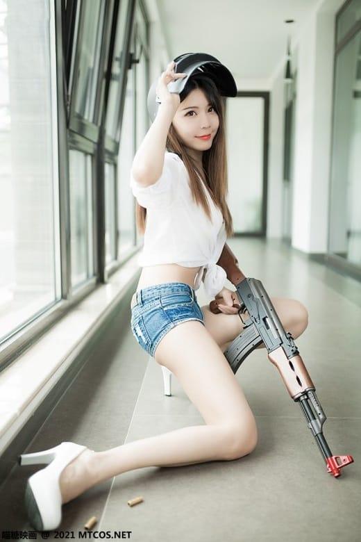 [喵糖映画]VOL.421 吃鸡少女 [45P/333MB]-1