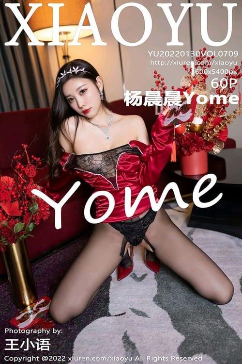 [XIAOYU语画界]2022.01.30 VOL.709 杨晨晨Yome[60+1P／562MB]-1