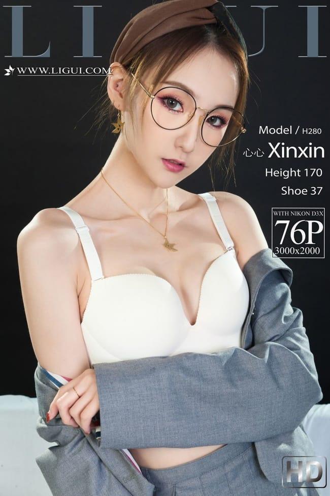 [Ligui丽柜]2022.02.22 《蜜香丝颜》心心 [76+1P/78MB]-1