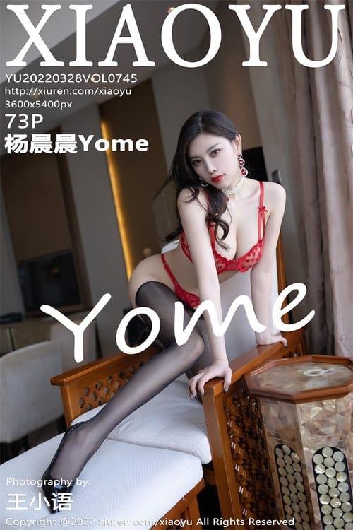 [XIAOYU语画界]2022.03.28 VOL.745 杨晨晨Yome[73+1P／645MB]-1
