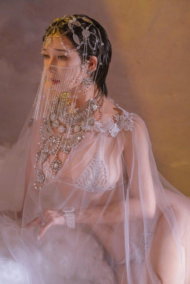 云溪溪 – NO.44 奶桃 Iceland spar冰洲石 [40P-541MB]-1