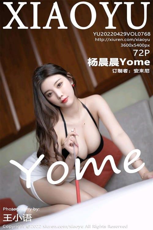 [XIAOYU语画界]2022.04.29 VOL.768 杨晨晨Yome[72+1P／575MB]-1