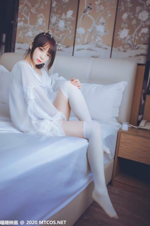 [喵糖映画]VOL.204 纯纯的白丝睡裙 [24P/243MB]-1