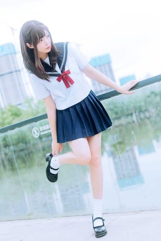 [喵糖映画]VOL.446 绿意JK [36P/546MB]-1