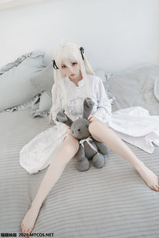 喵糖映画 VOL.140 白裙裸腿 [30P/282M]-1