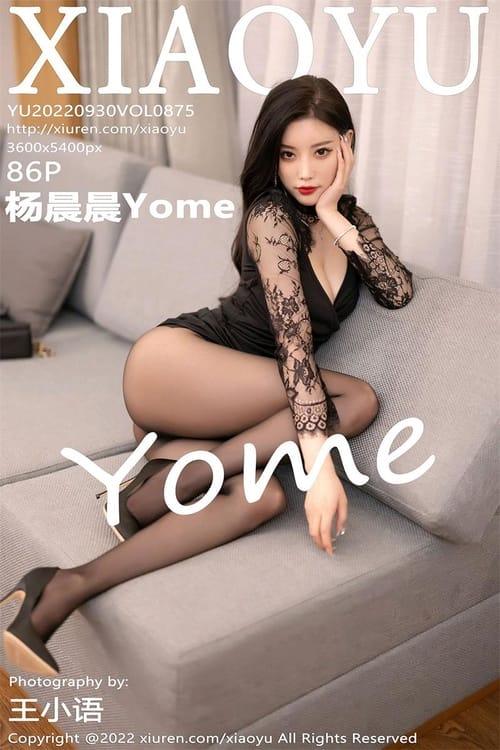 [XIAOYU语画界]2022.09.30 VOL.875 杨晨晨Yome[86+1P／696MB]-1