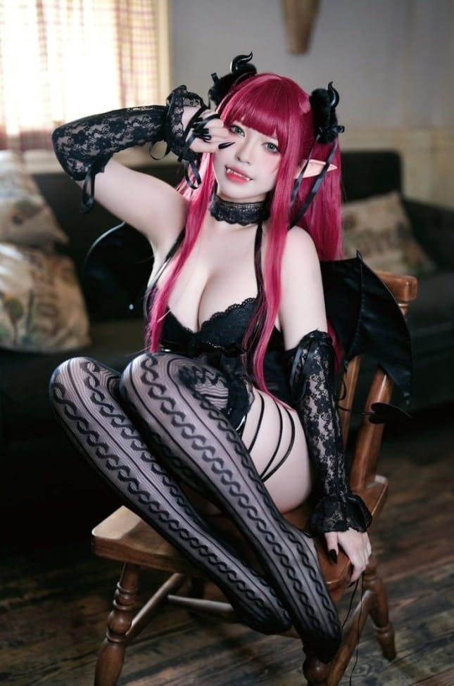 半半子 – NO.64 小恶魔利兹 [62P2V-715MB]-1