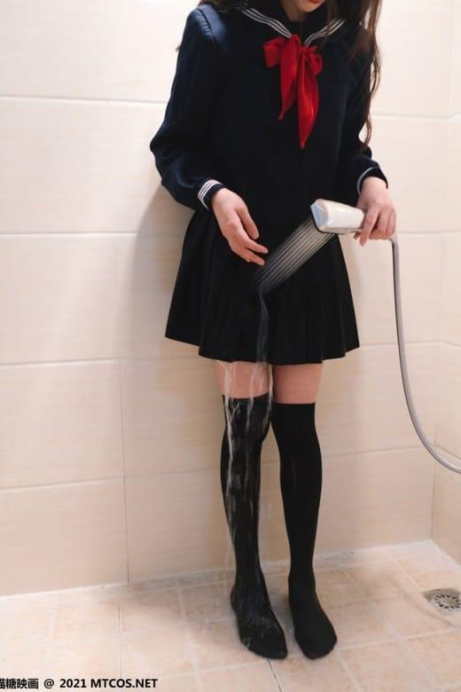 [喵糖映画]VOL.410 浴室JK [29P/183MB]-1